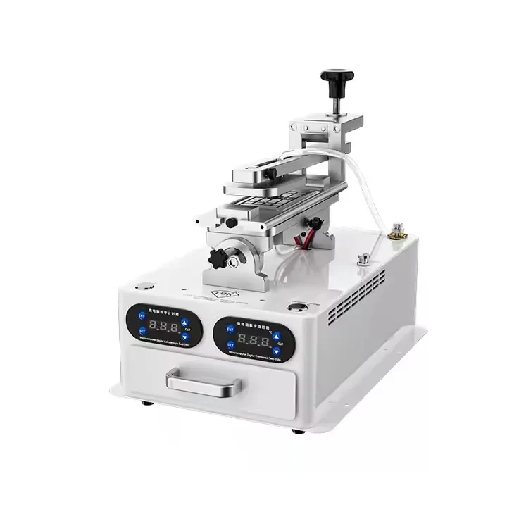 New TBK 258S LCD Screen Frame Separator with Motor UV Curing Light Box Constant Temperature Heating 400W Power