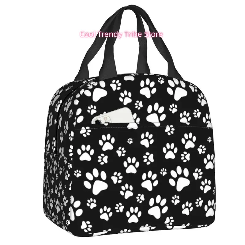 Women'S Dog Paw Print Thermal Lunch Box & Cooler Bag - Insulated Thermal Food Container with Paw Print Design, Spill-Proof Lid,
Women'S Dog Paw Print Thermal Lunch Box & Cooler Bag - Insulated Thermal Food Container with Paw Print Design, Spill-Proof Lid,
