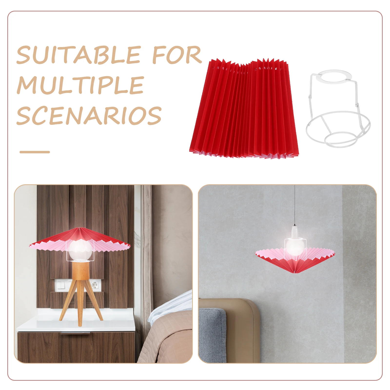 Rustic Umbrella Cloth Lampshade Light Cover Decorative Table Light Accessory For Ceiling And Bedside
Rustic Umbrella Cloth Lampshade Light Cover Decorative Table Light Accessory For Ceiling And Bedside