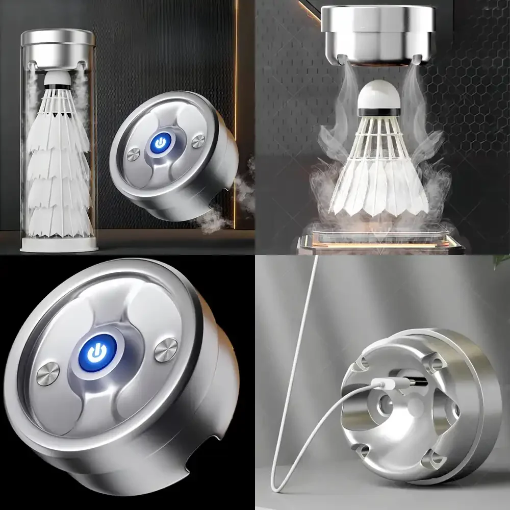 WAP01 Lightweight Badminton Steamer Big Water Mist Badminton Steamer Portable Shuttlecock Humidifier Professional Sports
WAP01 Lightweight Badminton Steamer Big Water Mist Badminton Steamer Portable Shuttlecock Humidifier Professional Sports