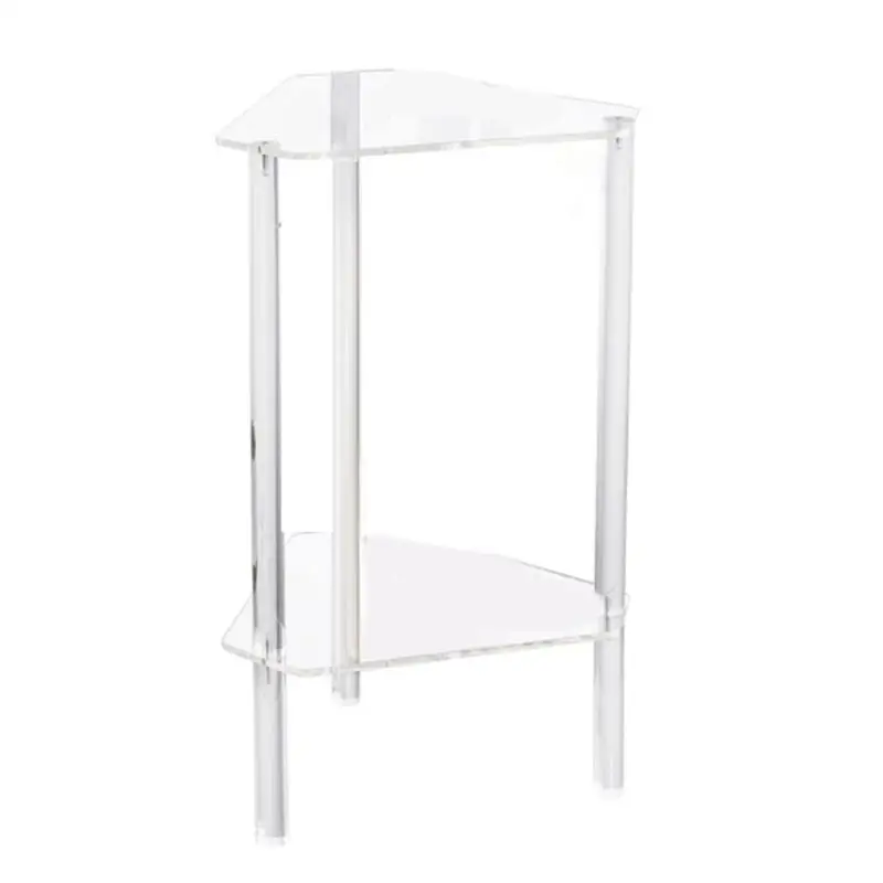 Elegant Clear Acrylic End Table Stylish Occasional Table Transparent Desk Polygonal Nightstand Living Room Furniture
Elegant Clear Acrylic End Table Stylish Occasional Table Transparent Desk Polygonal Nightstand Living Room Furniture
