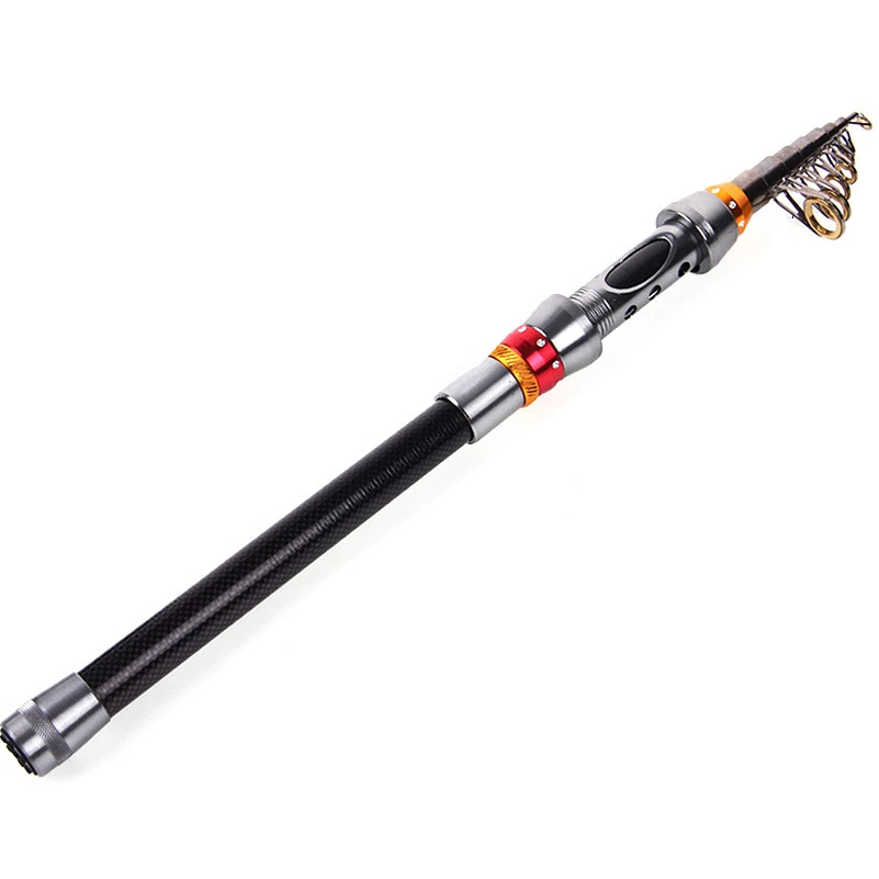 2.4m Carbon Fishing Rod Telescopic Sea Fishing Pole for Freshwater and Sea Fishing for Fishing From the Shore
2.4m Carbon Fishing Rod Telescopic Sea Fishing Pole for Freshwater and Sea Fishing for Fishing From the Shore