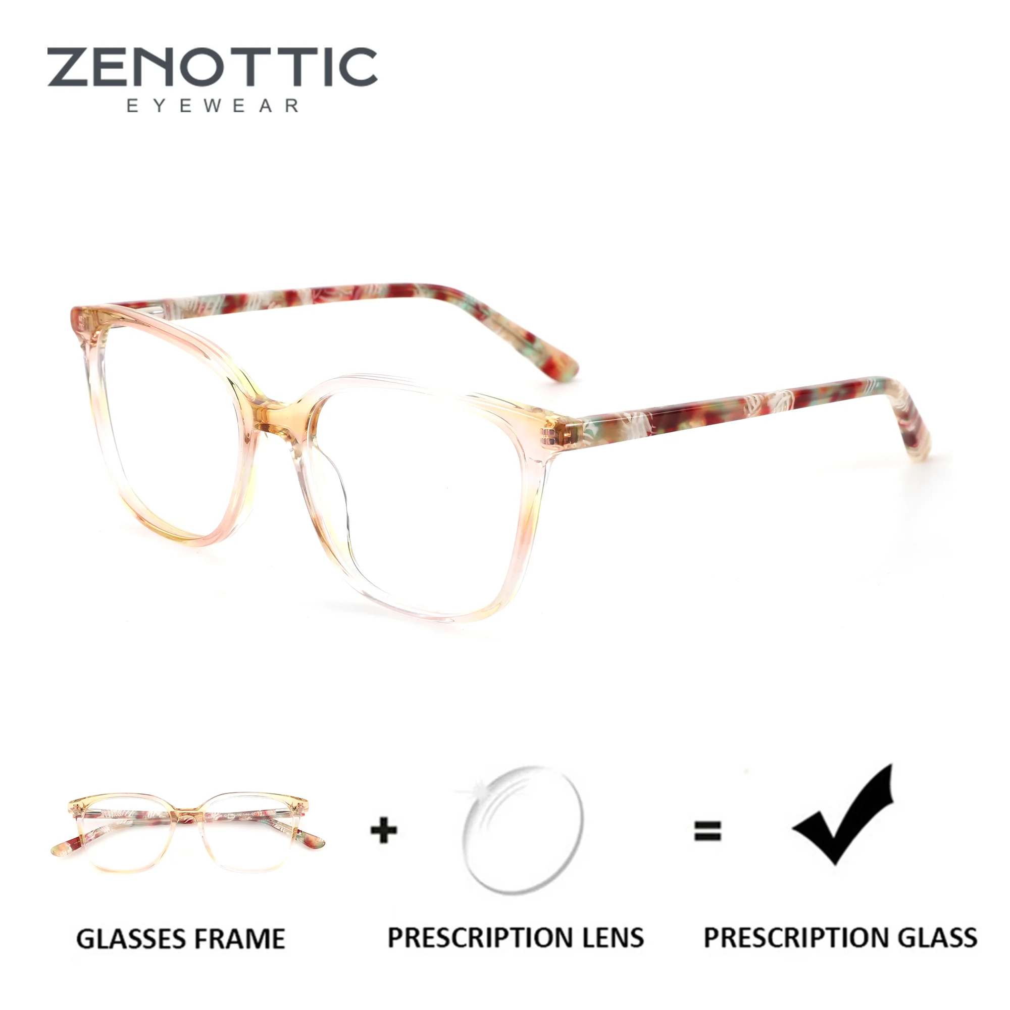 ZENOTTIC (XXS Size) Butterfly Acetate Prescription Glasses Women Progressive Optical Lenses With Recipe Myopia Eyewear
ZENOTTIC (XXS Size) Butterfly Acetate Prescription Glasses Women Progressive Optical Lenses With Recipe Myopia Eyewear