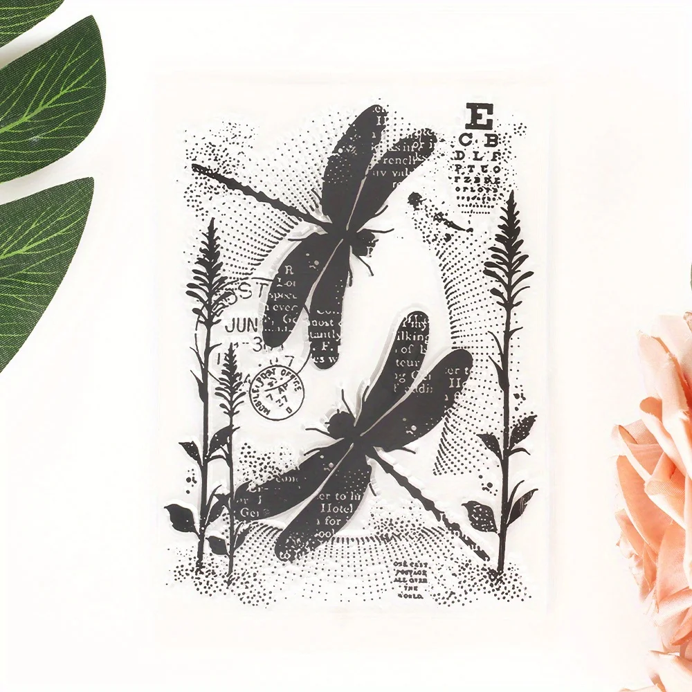 Dragonflies Plants Clear Silicone Stamps for Diy Scrapbooking Card Making Material Planner Photo Album Decoration Animal Stamp
Dragonflies Plants Clear Silicone Stamps for Diy Scrapbooking Card Making Material Planner Photo Album Decoration Animal Stamp