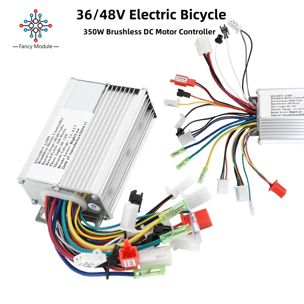 36/48V Electric Bicycle Bike 350W Brushless DC Motor Controller For Electric Bicycle Scooter Speed Regulation Cruise Control
36/48V Electric Bicycle Bike 350W Brushless DC Motor Controller For Electric Bicycle Scooter Speed Regulation Cruise Control