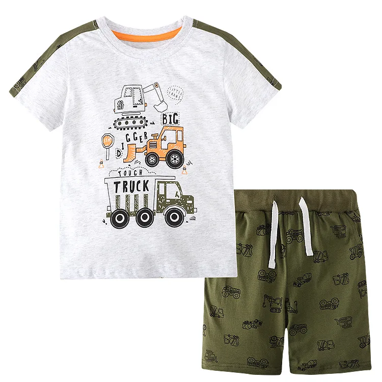 Kids Clothes 2025 Summer Cotton Set Fashion Print 2-piece Baby Boy Clothing Set
Kids Clothes 2025 Summer Cotton Set Fashion Print 2-piece Baby Boy Clothing Set