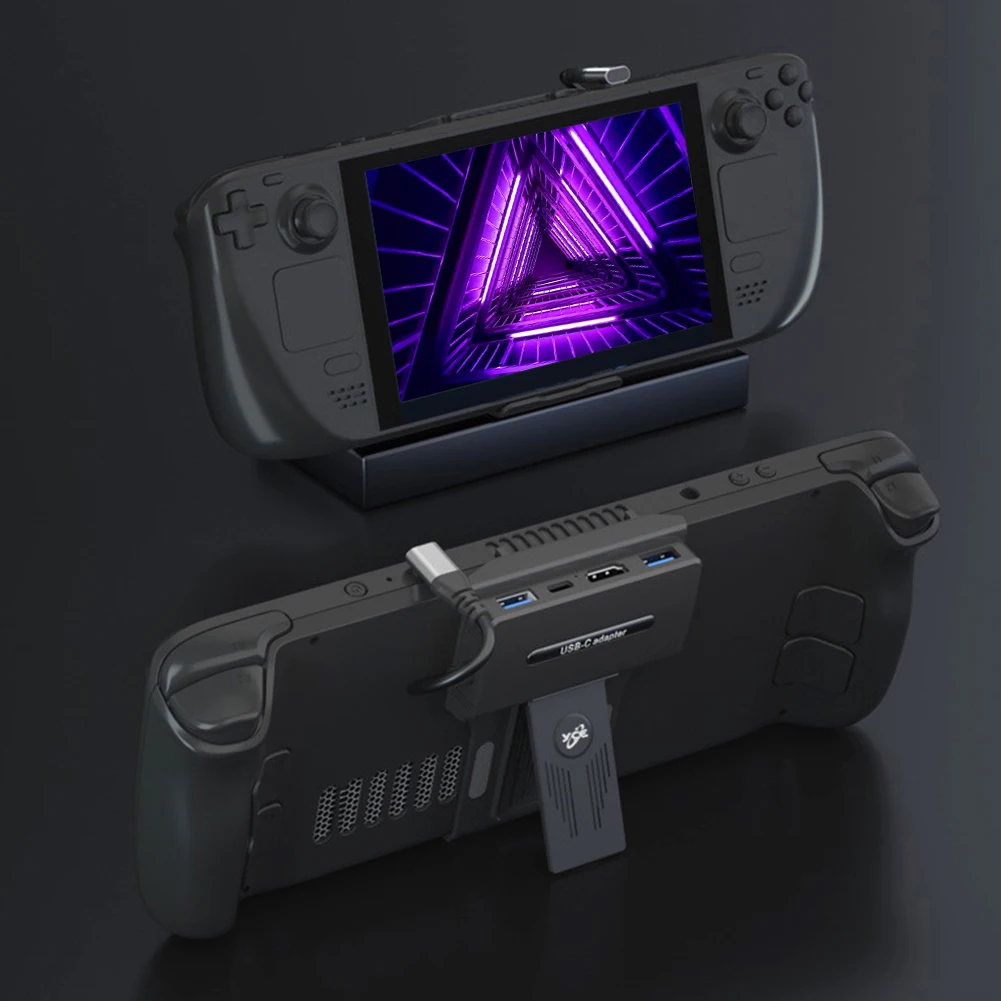5 in 1 Docking Station 100W PD3.0 Charging Base USB-C Dock Stand HDMI-Compatible 2.0 4K@60Hz 10Gbps for Steam Deck/ROG Ally
5 in 1 Docking Station 100W PD3.0 Charging Base USB-C Dock Stand HDMI-Compatible 2.0 4K@60Hz 10Gbps for Steam Deck/ROG Ally