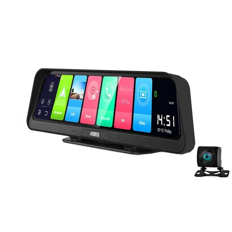 10" IPS 4G dash cam GPS Navigation 2+32G Vehicle Recorder 360 Degree WIFI ADAS Android 8.1 Dual Camera dash cam
10" IPS 4G dash cam GPS Navigation 2+32G Vehicle Recorder 360 Degree WIFI ADAS Android 8.1 Dual Camera dash cam