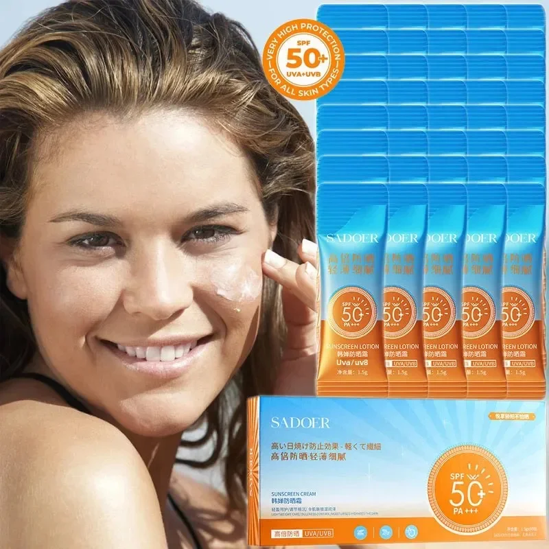 Sunscreen Cream SPF 50+ UV Protective Anti Oxidant Sun Block Isolation Cream Lightweight Korea for All Skin Type Korean Cosmetic
Sunscreen Cream SPF 50+ UV Protective Anti Oxidant Sun Block Isolation Cream Lightweight Korea for All Skin Type Korean Cosmetic