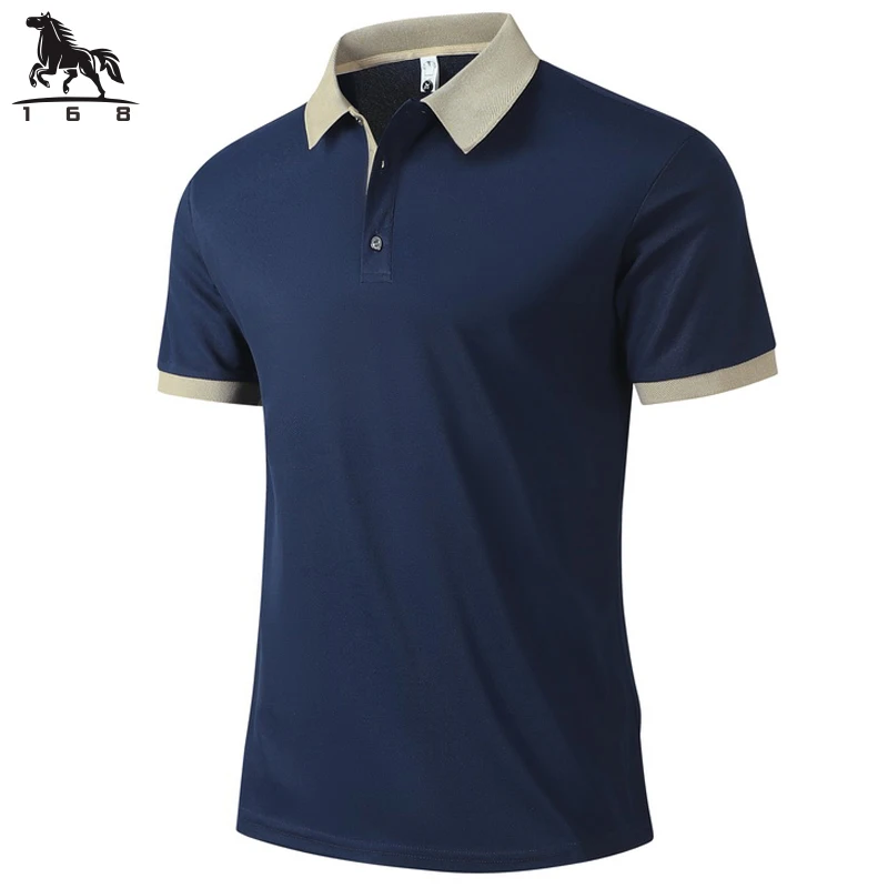 Men's polo shirt high quality summer new lapel men's short sleeve polo shirt cotton ventilate business casual men's polo shirt
Men's polo shirt high quality summer new lapel men's short sleeve polo shirt cotton ventilate business casual men's polo shirt