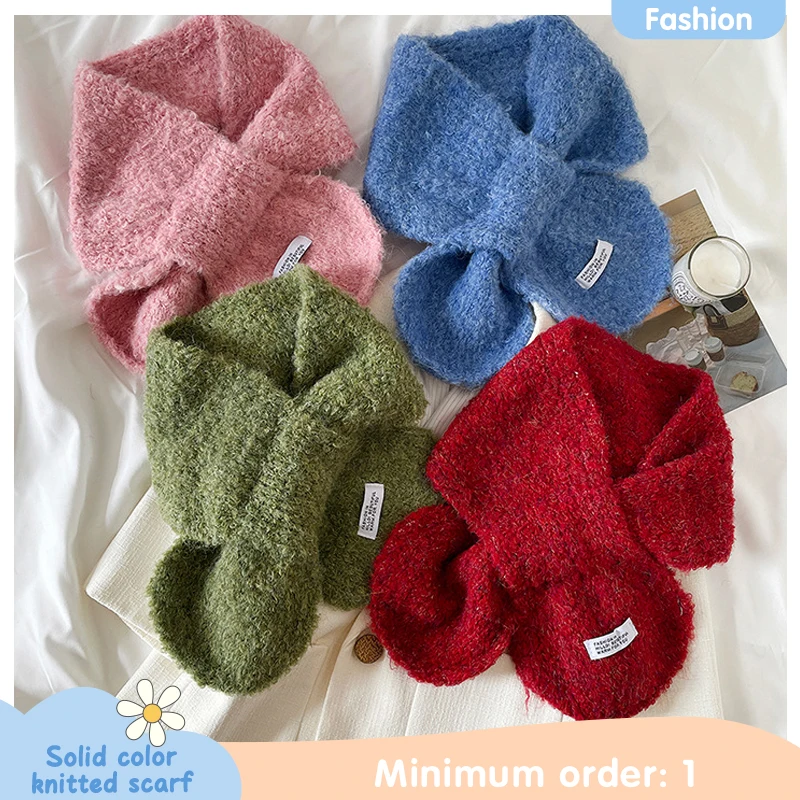 Autumn Winter New Korean Style Solid Color Knitted Scarf for Women Daily Wear Travel Outdoor Cycling Warm Versatile Neck Scarf
Autumn Winter New Korean Style Solid Color Knitted Scarf for Women Daily Wear Travel Outdoor Cycling Warm Versatile Neck Scarf
