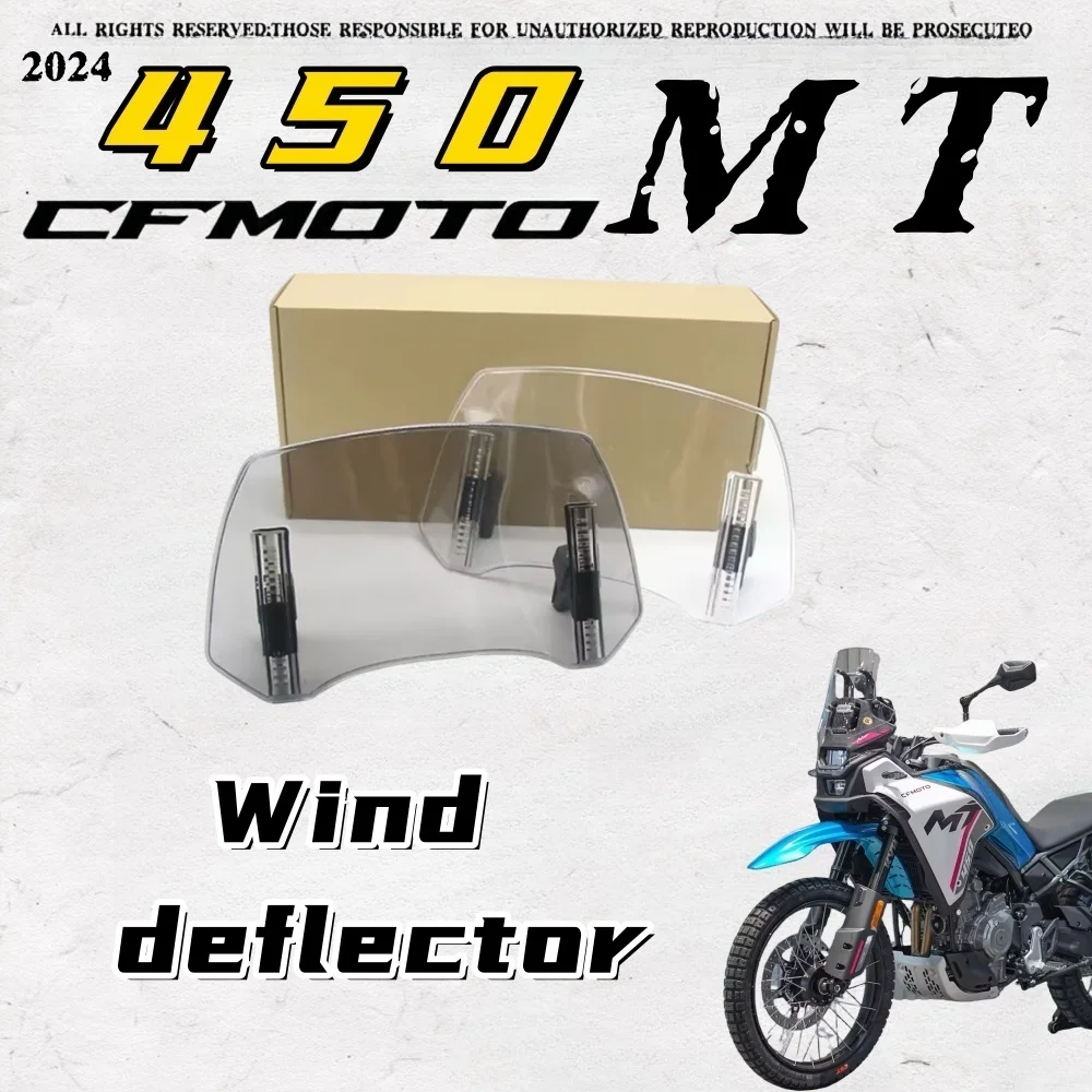 Fit for CFMOTO 450MT 650MT 700MT 800MT Motorcycle Windshield Extension Universal Windscreen Heighten Wind Deflector Accessories
Fit for CFMOTO 450MT 650MT 700MT 800MT Motorcycle Windshield Extension Universal Windscreen Heighten Wind Deflector Accessories