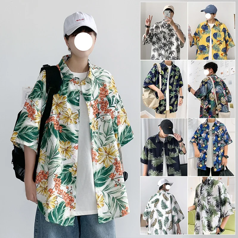 Summer Beach Style Men's Short Sleeve Shirt Couple Print Casual Cotton Polyester Fabric No Ironing Treatment Waist in
Summer Beach Style Men's Short Sleeve Shirt Couple Print Casual Cotton Polyester Fabric No Ironing Treatment Waist in