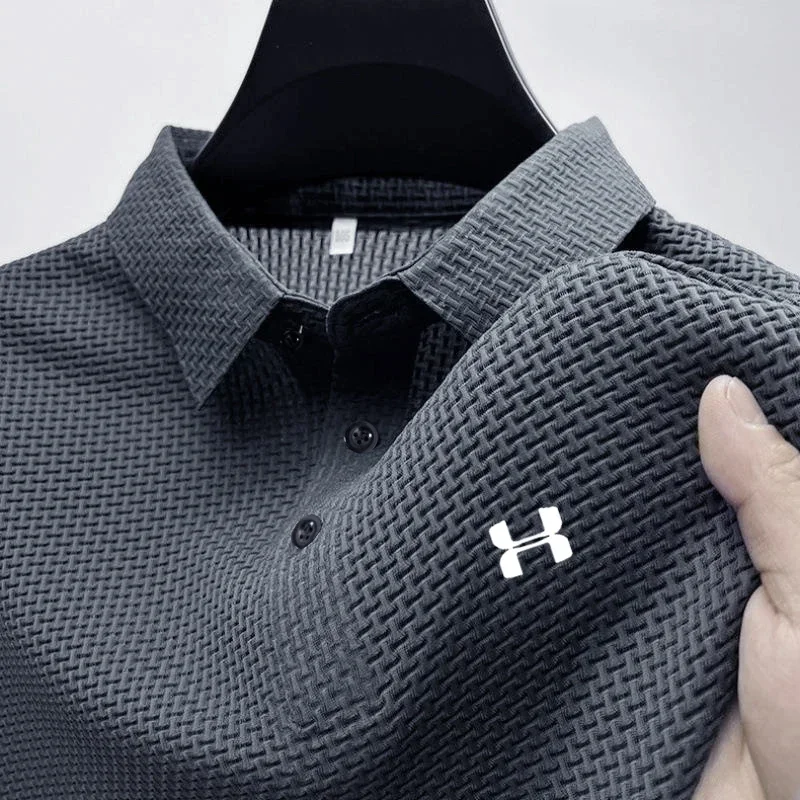 Men's Summer 2025 new breathable collared short-sleeved polo shirt, fashionable outdoor business casual quick-drying T-shirt
Men's Summer 2025 new breathable collared short-sleeved polo shirt, fashionable outdoor business casual quick-drying T-shirt