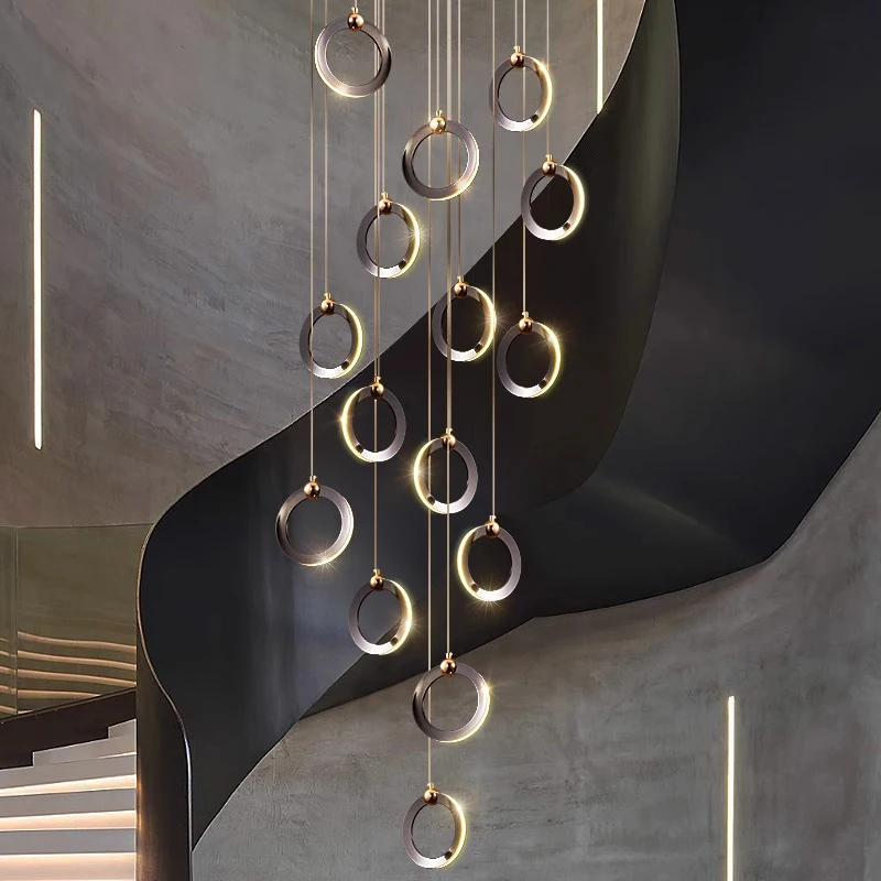 Modern Crystal stair chandelier lights indoor lighting Ceiling lamp hanging light led Chandeliers for living room indoor lightin
Modern Crystal stair chandelier lights indoor lighting Ceiling lamp hanging light led Chandeliers for living room indoor lightin