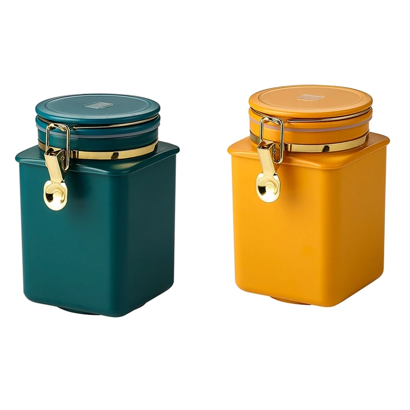 Coffee Bean Airtight Can Espresso Coffee Bath Ladle Coffee Powder Sealing Jar Coffee Bean Storage Tank Food Container Durable B
Coffee Bean Airtight Can Espresso Coffee Bath Ladle Coffee Powder Sealing Jar Coffee Bean Storage Tank Food Container Durable B