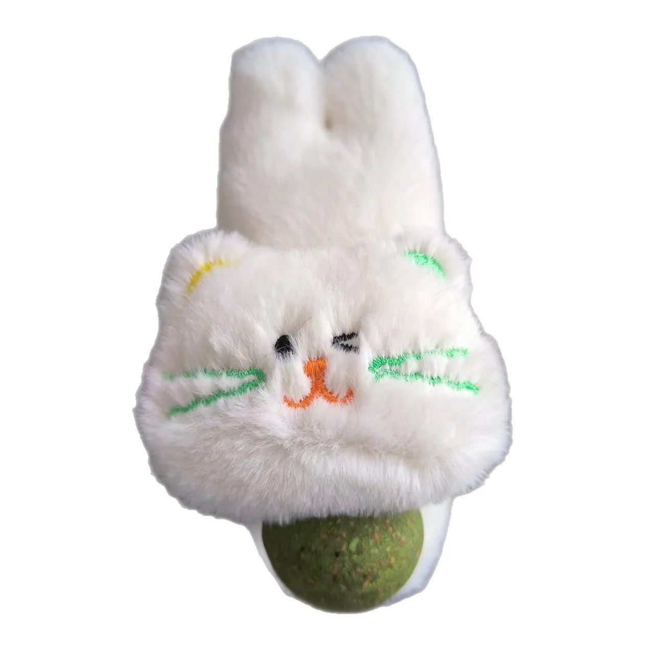 Catnip Ball Licking Treat Plush Cat Toy Self Play Interactive Dental Cleaning Teething Relief Cat Grass Ball Rolling for Playful
Catnip Ball Licking Treat Plush Cat Toy Self Play Interactive Dental Cleaning Teething Relief Cat Grass Ball Rolling for Playful