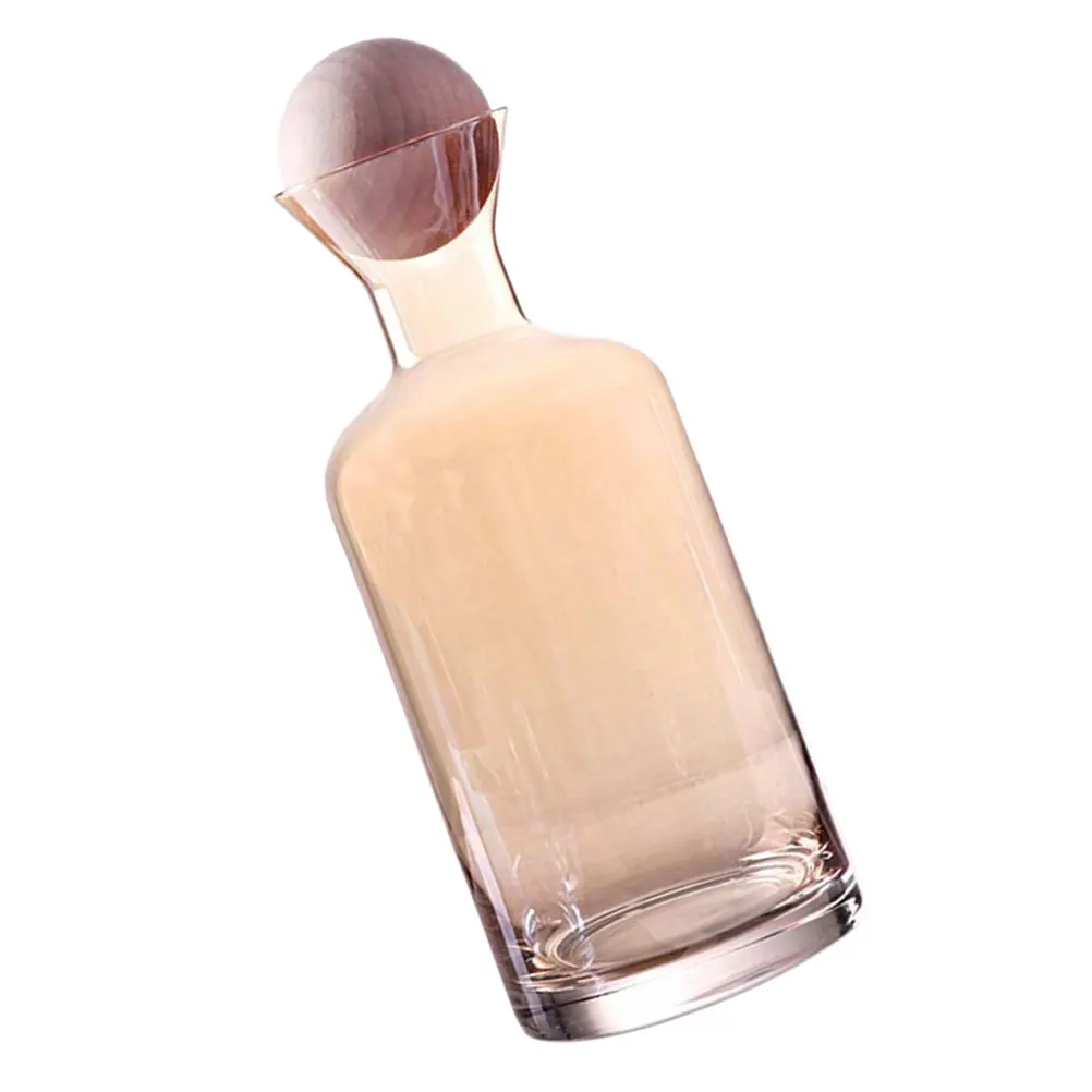 Glass Wood Cold Jug Beverage Container Large Opening Plat Bottom Stable Kitchen Supply Home Use Creative
Glass Wood Cold Jug Beverage Container Large Opening Plat Bottom Stable Kitchen Supply Home Use Creative