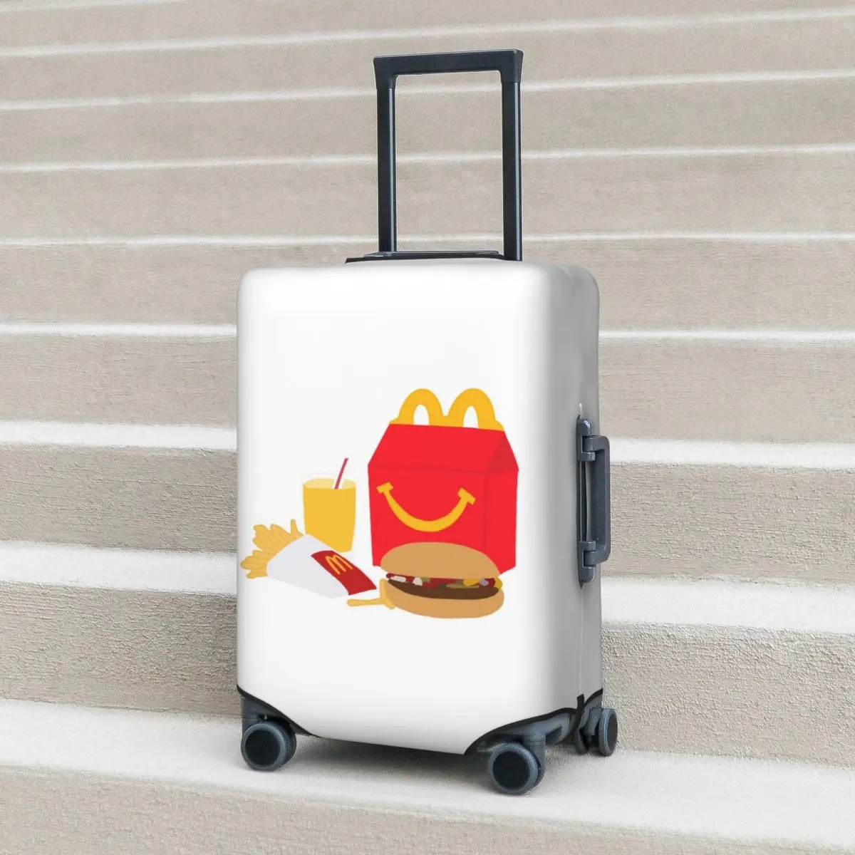 McDonald’s Happy Meal Suitcase Cover Protection Elastic Trip Luggage Protector Covers for 18-32 Inch
McDonald’s Happy Meal Suitcase Cover Protection Elastic Trip Luggage Protector Covers for 18-32 Inch