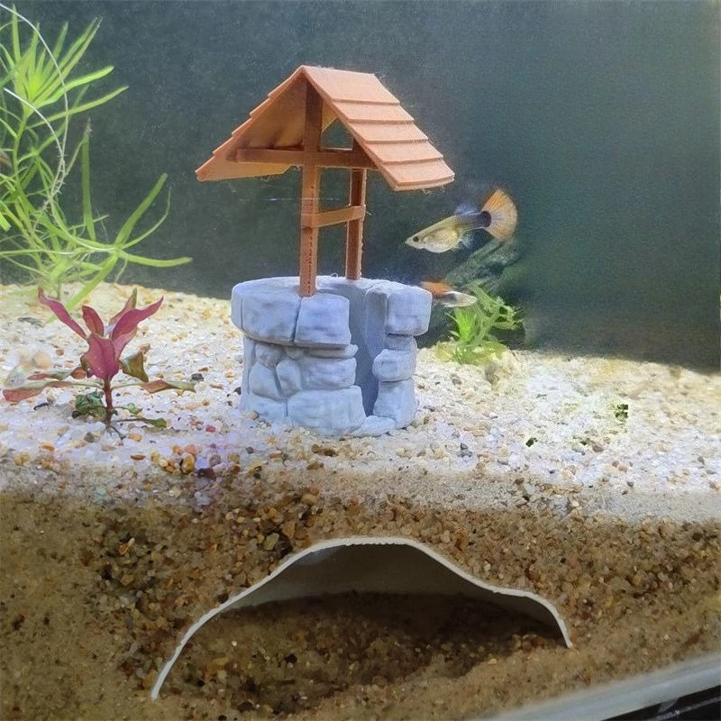 3D печатная скрывающая пещера для рыбы, креветок, домашнее гнездо, подводное дворцовое пейзажное украшение с воздушным кислородным пузырьковым отверстием
3D печатная скрывающая пещера для рыбы, креветок, домашнее гнездо, подводное дворцовое пейзажное украшение с воздушным кислородным пузырьковым отверстием