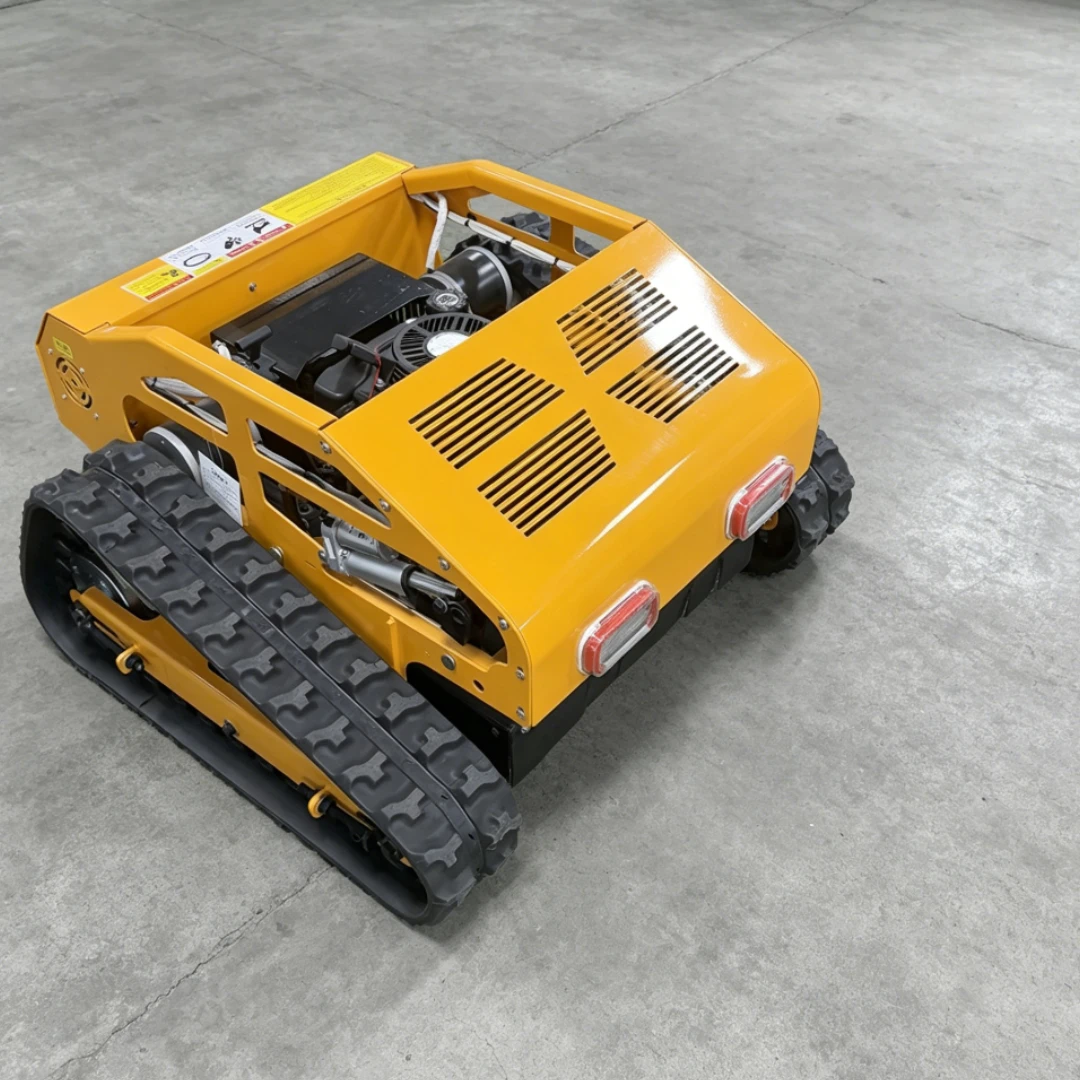 Customized lawn mower 800-1000mm cutting width suitable for 60 ° slope track remote control lawn mower
Customized lawn mower 800-1000mm cutting width suitable for 60 ° slope track remote control lawn mower