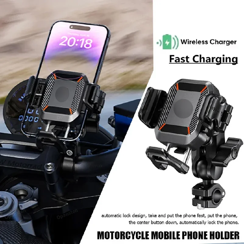 Shockproof 360 Rotatable Bicycle Motorcycle Scooter Alloy Anti Theft Handlebar Mirror Base Phone Holder 5.4-7.2 Inch Smartphone
Shockproof 360 Rotatable Bicycle Motorcycle Scooter Alloy Anti Theft Handlebar Mirror Base Phone Holder 5.4-7.2 Inch Smartphone