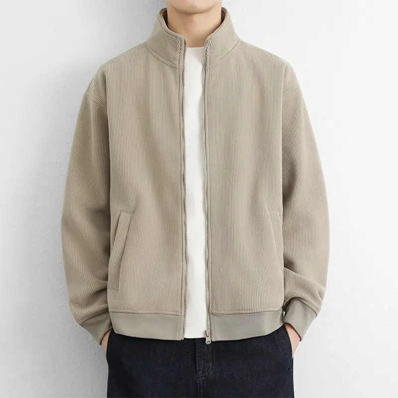 Мужской модный повседневный кардиган на флисовой подкладке, высококачественный, простой, универсальный, для осени и зимы
Мужской модный повседневный кардиган на флисовой подкладке, высококачественный, простой, универсальный, для осени и зимы