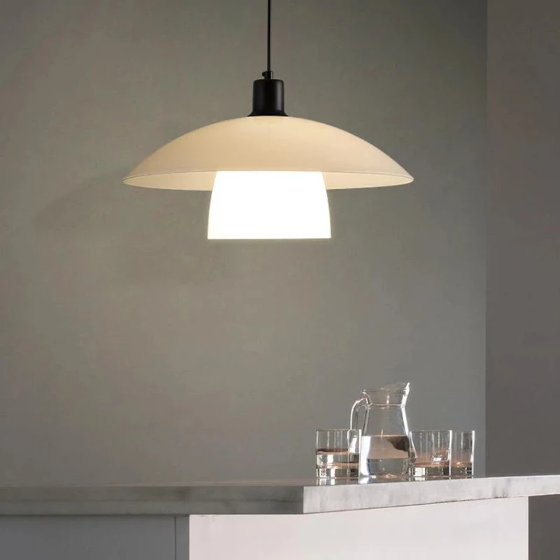 Nordic Milk Glass Pendant Light for Bedroom Bedside Hanging Ceiling Lamp Dining Kitchen Suspension Design Lusters Luminaires
Nordic Milk Glass Pendant Light for Bedroom Bedside Hanging Ceiling Lamp Dining Kitchen Suspension Design Lusters Luminaires