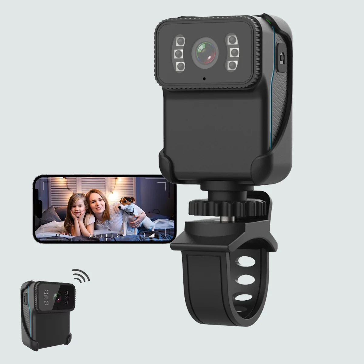 Датчик движения PIR, мини-камера, срок службы батареи, 960 мАч, маломощная автоматическая запись на SD-петле для занятий человеком, 3 режима (WiFi/AP/Plug&Play)
Датчик движения PIR, мини-камера, срок службы батареи, 960 мАч, маломощная автоматическая запись на SD-петле для занятий человеком, 3 режима (WiFi/AP/Plug&Play)