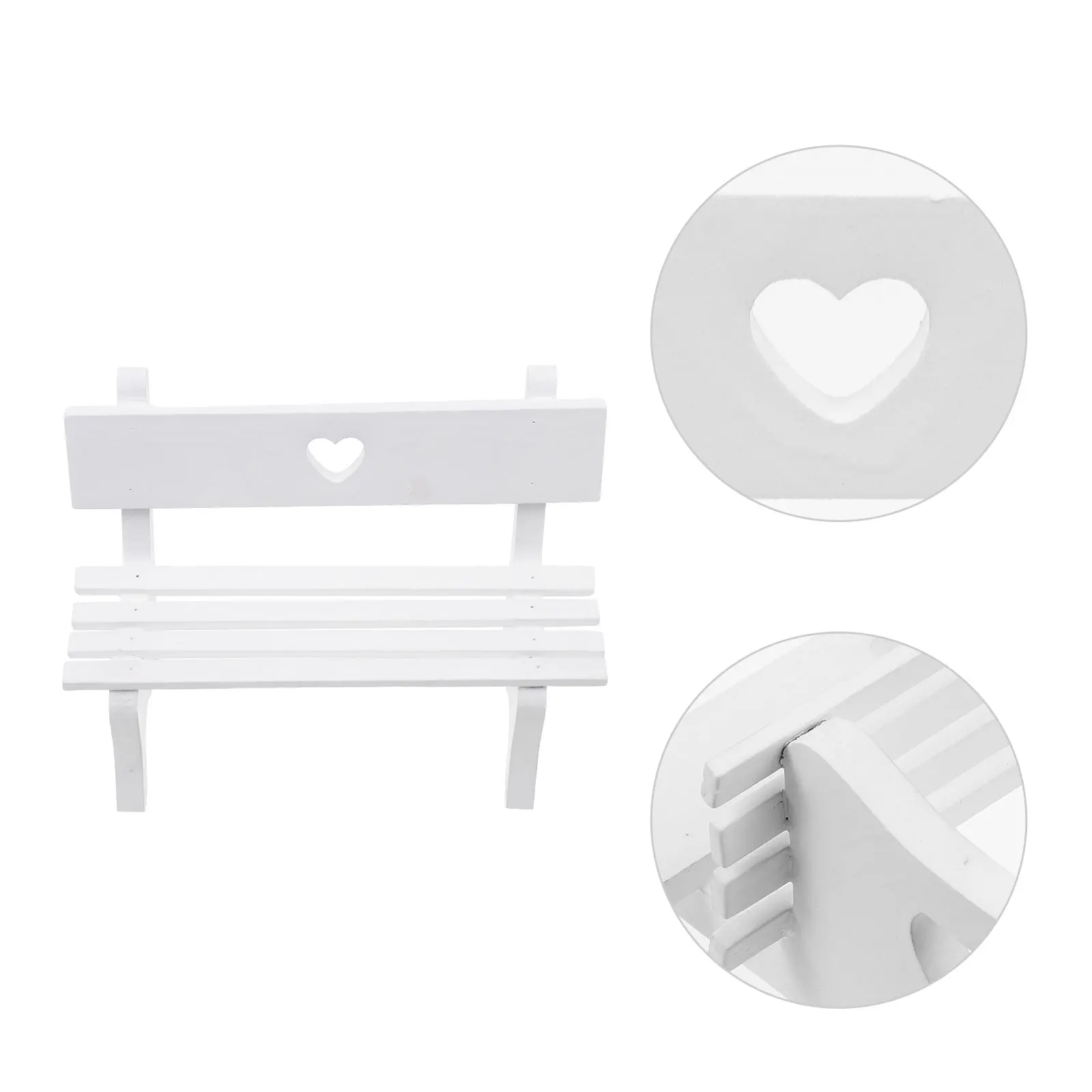 Wooden Ornament Chair House Accessories Mini Prop Small Tool Pretend Play Photograph Bench Model Decoration
Wooden Ornament Chair House Accessories Mini Prop Small Tool Pretend Play Photograph Bench Model Decoration