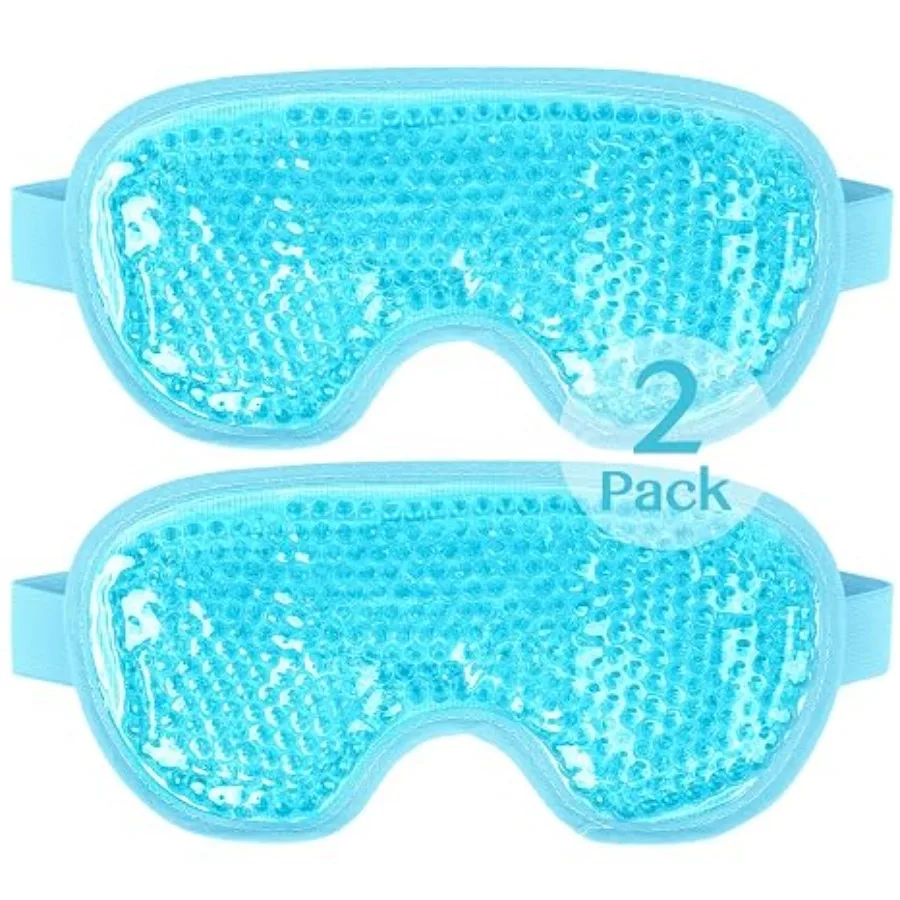 Cooling Eye Mask for Puffy Eyes, Cold Eye Mask Eye Ice Pack for After Eyes Surgery, Tension Stress Relief, Itchy Eyes, Headaches, Dark Circles - Blue (Blue-2Pack)
Cooling Eye Mask for Puffy Eyes, Cold Eye Mask Eye Ice Pack for After Eyes Surgery, Tension Stress Relief, Itchy Eyes, Headaches, Dark Circles - Blue (Blue-2Pack)