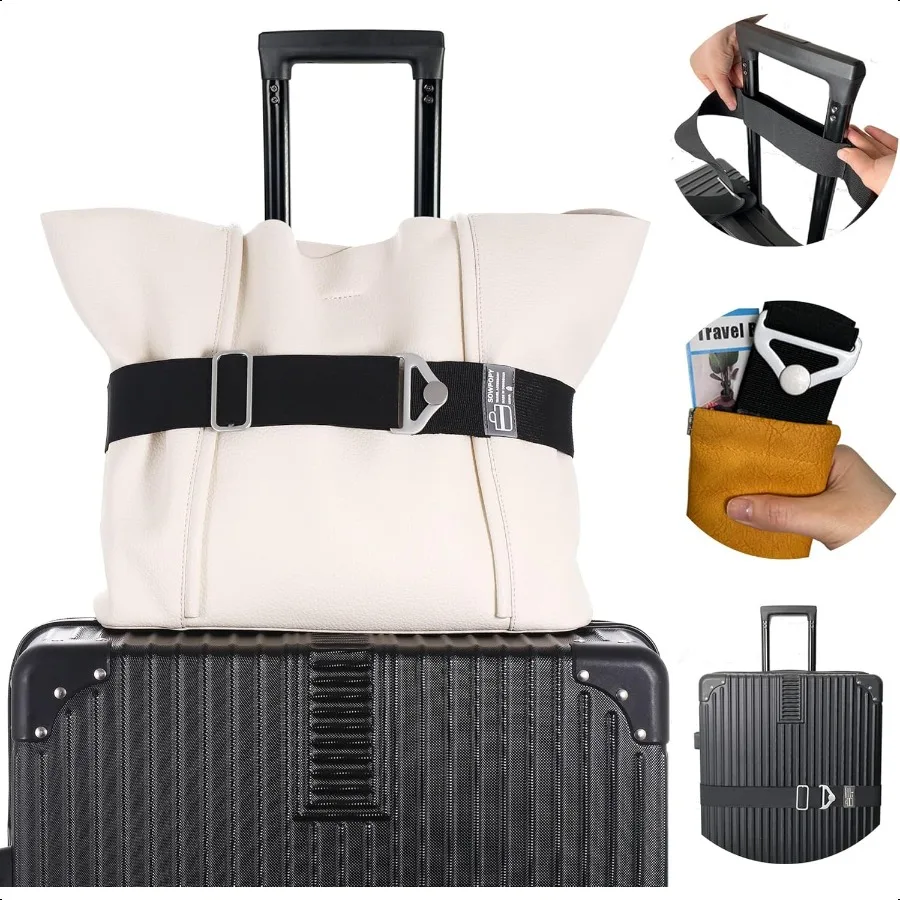 Travel Belt for Lage Add a Bag Lage Straps Suitcase Travel Belt Over Handle for Carry On Bag Adjustable 2in1 Elastic Lage Belt
Travel Belt for Lage Add a Bag Lage Straps Suitcase Travel Belt Over Handle for Carry On Bag Adjustable 2in1 Elastic Lage Belt