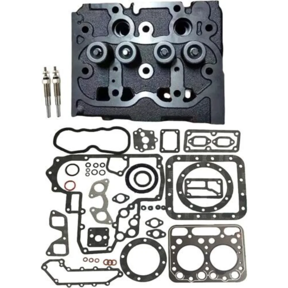 Cylinder Head & Full Gasket Set for Kubota Z482 Engine no cracks, no welds
Cylinder Head & Full Gasket Set for Kubota Z482 Engine no cracks, no welds