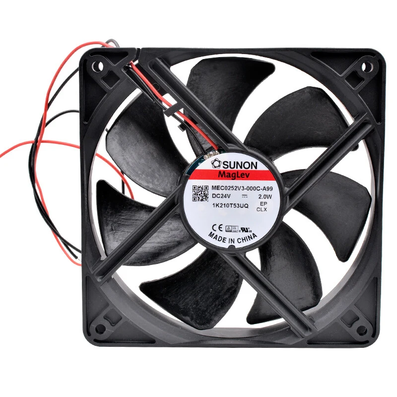 S+ SUNON MEC0252V3-000C-A99 12025 24V 2.0W 12CM Magnetic Inverter Cooling Fan
S+ SUNON MEC0252V3-000C-A99 12025 24V 2.0W 12CM Magnetic Inverter Cooling Fan
