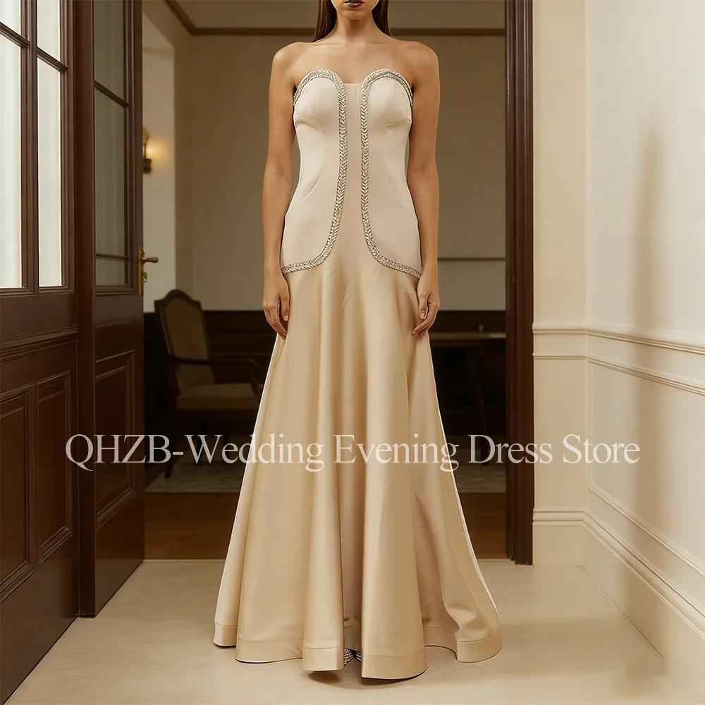 Customized Elegant Long Evening Dresse for Special Occasions Sweetheart Floor-Length A-Line Women Gala Prom Party Gowns 2026
Customized Elegant Long Evening Dresse for Special Occasions Sweetheart Floor-Length A-Line Women Gala Prom Party Gowns 2026