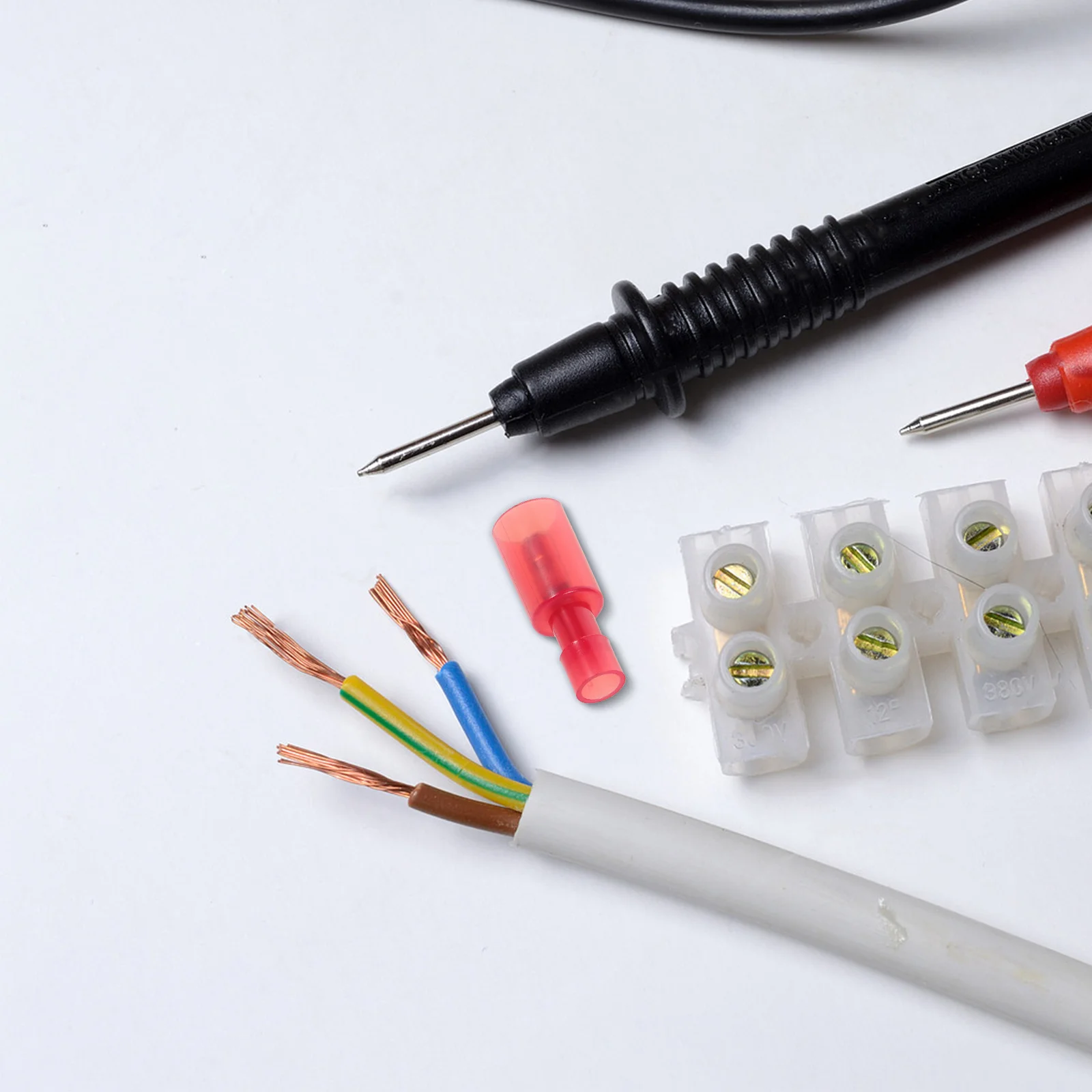 100Pairs Electrical Bullet Connectors Nylon Quick Disconnect Terminal Male Female Insulated Wire Crimp Connectors for Automotive
100Pairs Electrical Bullet Connectors Nylon Quick Disconnect Terminal Male Female Insulated Wire Crimp Connectors for Automotive