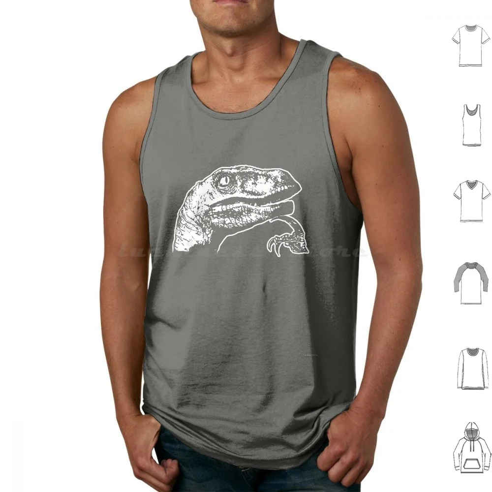 Philosoraptor Tank Tops Print Cotton Philosoraptor Raptor Velociraptor Funny Velociraptor Meme Funny Velociraptor
Philosoraptor Tank Tops Print Cotton Philosoraptor Raptor Velociraptor Funny Velociraptor Meme Funny Velociraptor