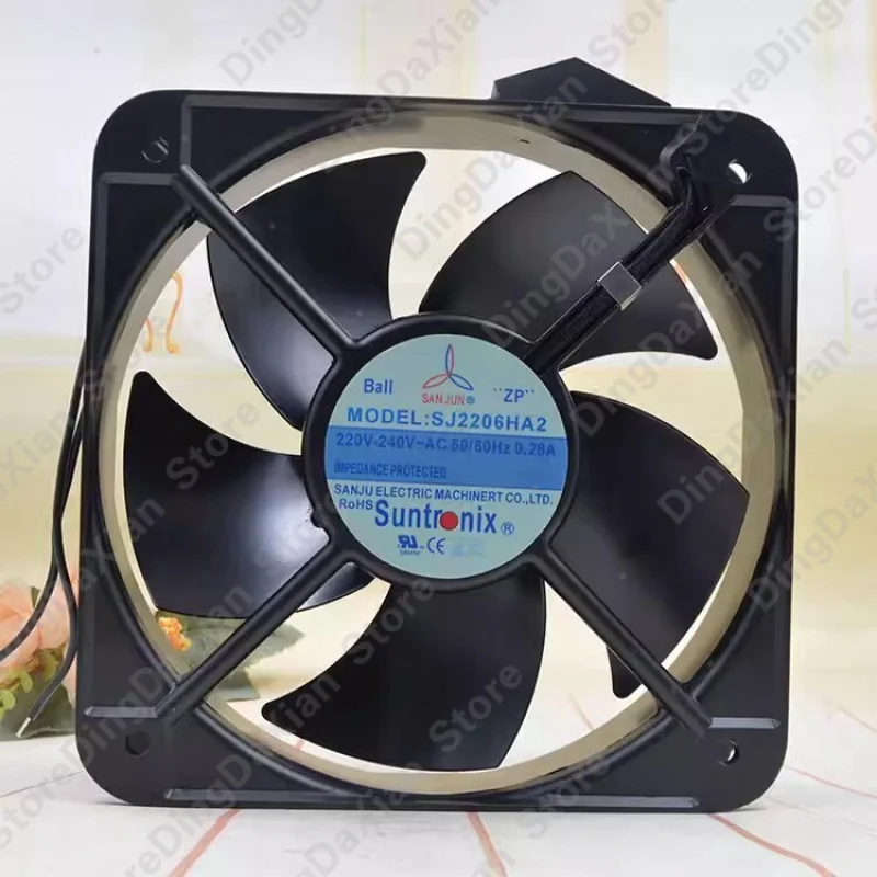 D FOR SANJUN SJ2006HA2 20060 220V-240V 0.28A 20cm high-temperature cooling fan
D FOR SANJUN SJ2006HA2 20060 220V-240V 0.28A 20cm high-temperature cooling fan