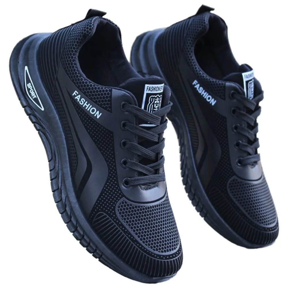 Fashion Breathable Men's Casual Sneakers Anti-slip Lace Up Running Shoes Wear-resisting Soft-soled Sports Shoes for Men
Fashion Breathable Men's Casual Sneakers Anti-slip Lace Up Running Shoes Wear-resisting Soft-soled Sports Shoes for Men