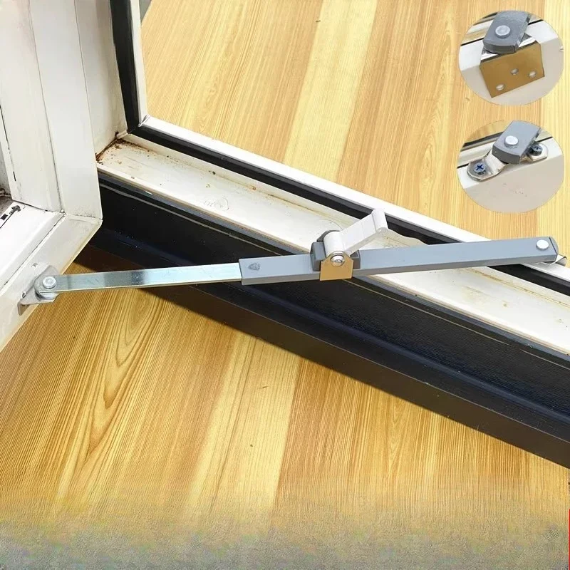 Aluminum Alloy Adjustable Door Window Stoppers - Wind Resistance Angle Fixing Support Extendable Bracket for Enhanced Stability
Aluminum Alloy Adjustable Door Window Stoppers - Wind Resistance Angle Fixing Support Extendable Bracket for Enhanced Stability