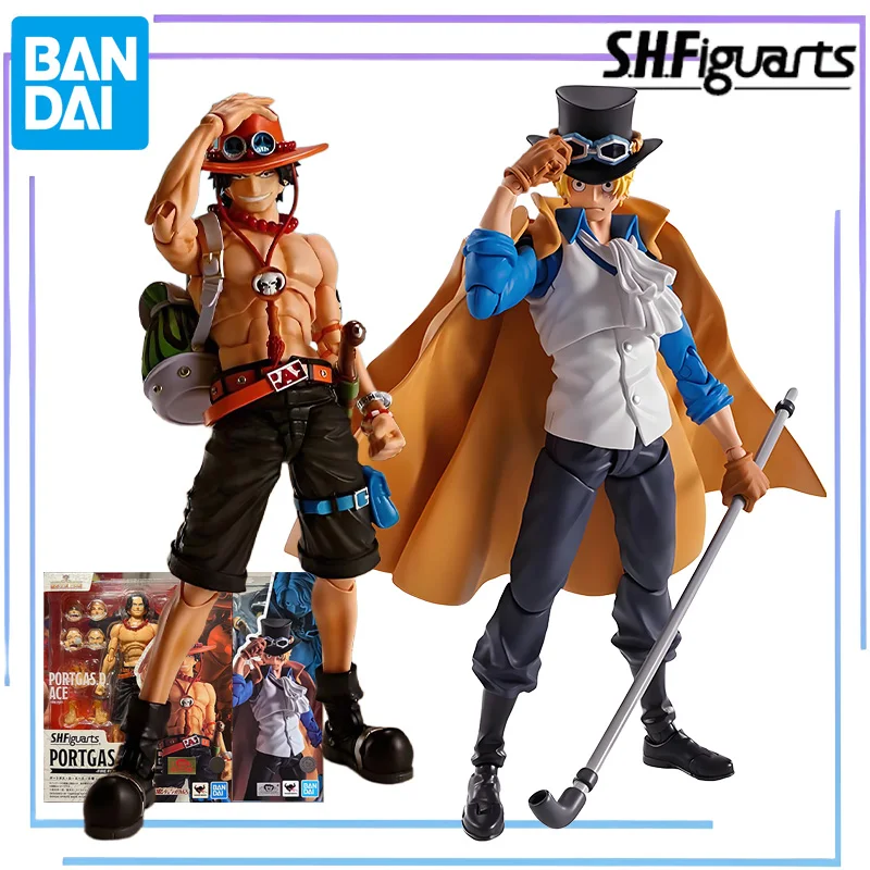 Bandai оригинальная серия S.H.Figuarts One Piece Portgas D. Ace Sabo аниме персонаж в сборе фигурки модель игрушки Коллекционная модель
Bandai оригинальная серия S.H.Figuarts One Piece Portgas D. Ace Sabo аниме персонаж в сборе фигурки модель игрушки Коллекционная модель