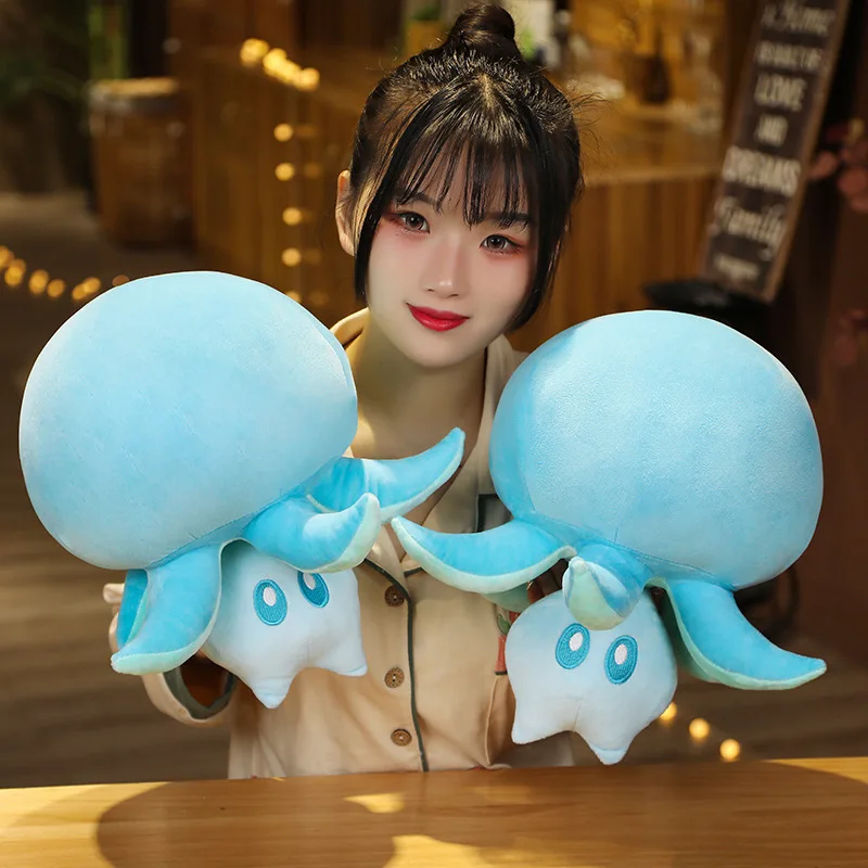35cm Genshin Impact Plankton Floating Water Qin Plush Toys Kawaii Soft Stuffed Animals Plush Doll Pillow For Kids Birthday Gifts
35cm Genshin Impact Plankton Floating Water Qin Plush Toys Kawaii Soft Stuffed Animals Plush Doll Pillow For Kids Birthday Gifts