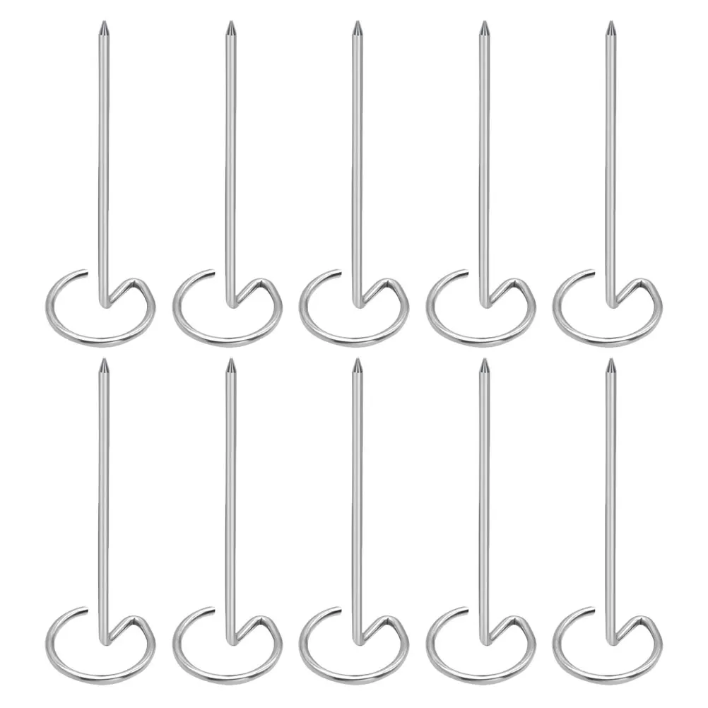 10pcs Stainless Steel Skewers BBQ Vertical Metal Kebab Sticks for Grilling Air Fryer Electric Oven Compact Lightweight
10pcs Stainless Steel Skewers BBQ Vertical Metal Kebab Sticks for Grilling Air Fryer Electric Oven Compact Lightweight