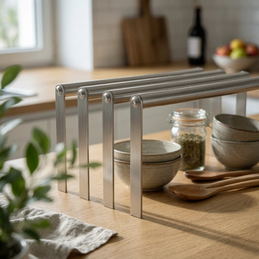 Pizza Peel Drying Rack 304 Stainless Steel Pizza Peel Stand Commercial Kitchen Gear Multi-Use Food Storage Non-Slip Feet
Pizza Peel Drying Rack 304 Stainless Steel Pizza Peel Stand Commercial Kitchen Gear Multi-Use Food Storage Non-Slip Feet
