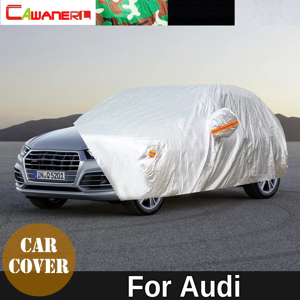 Автомобильный чехол для Audi A3 A8 Q5 SQ5 Q6, водонепроницаемый всесезонный чехол с защитой от УФ-лучей, солнца, дождя, снега, ветра
Автомобильный чехол для Audi A3 A8 Q5 SQ5 Q6, водонепроницаемый всесезонный чехол с защитой от УФ-лучей, солнца, дождя, снега, ветра