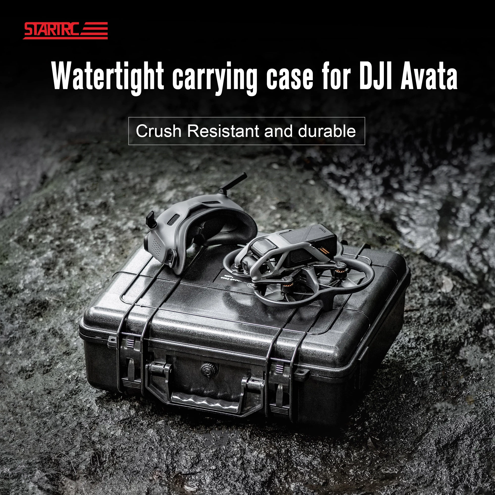 For DJI Avata suitcase, sealed waterproof case, compatible with Goggles 2 and FPV remote controller
For DJI Avata suitcase, sealed waterproof case, compatible with Goggles 2 and FPV remote controller