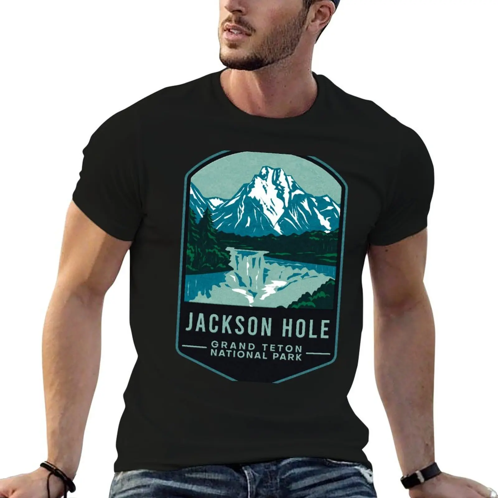 Jackson Hole Grand Teton National Park T-Shirt t shirt for man man t shirts cotton anime tshirt T-shirt
Jackson Hole Grand Teton National Park T-Shirt t shirt for man man t shirts cotton anime tshirt T-shirt