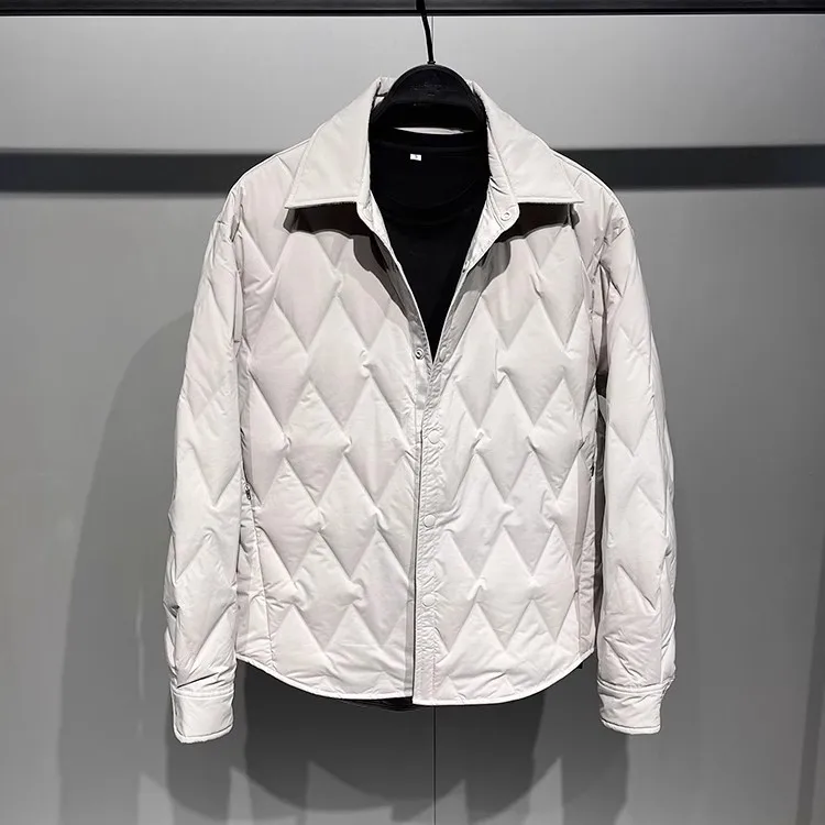 Легкий пуховик оригинального дизайна, модный бренд 2023 года, зимний, с отложным воротником, в стиле рабочей одежды, повседневный, с ромбовидной стежкой, Du down irt Jac...
Легкий пуховик оригинального дизайна, модный бренд 2023 года, зимний, с отложным воротником, в стиле рабочей одежды, повседневный, с ромбовидной стежкой, Du down irt Jac...