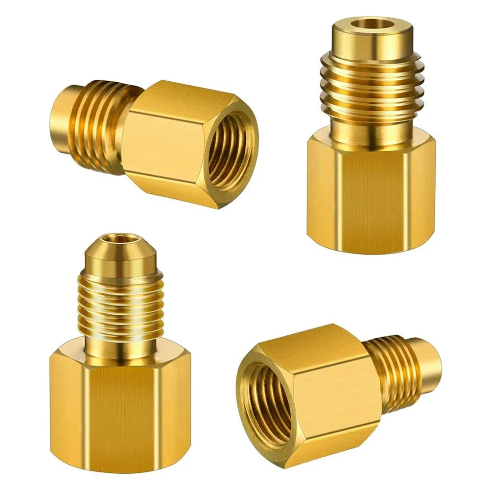 4Pcs R134a To R12 Fitting Adapter 1/4 Female Flare 1/2 Acme Male Valve Kit R12 To R134a Adapter Is 1/4 Female Bell X 1/2 Male AC
4Pcs R134a To R12 Fitting Adapter 1/4 Female Flare 1/2 Acme Male Valve Kit R12 To R134a Adapter Is 1/4 Female Bell X 1/2 Male AC