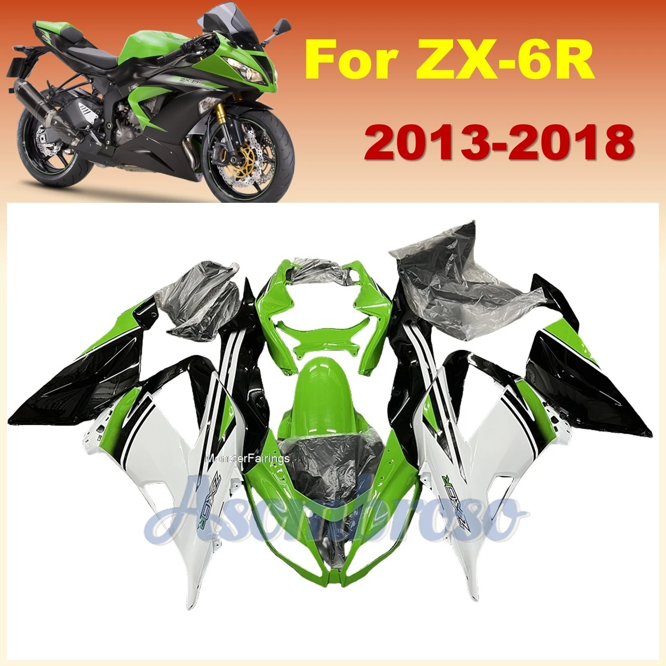 Комплект кузова для Kawasaki Ninja 636 ZX6R 2013 2014 2015 2016 2017 2018 ZX-6R ZX 6R Кузов полный комплект обтекателей YT
Комплект кузова для Kawasaki Ninja 636 ZX6R 2013 2014 2015 2016 2017 2018 ZX-6R ZX 6R Кузов полный комплект обтекателей YT